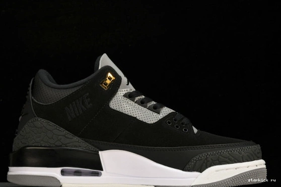 Black Cement  Retro Tinker Jordan 3 CK4348-007 Gold CK4348-007 1007